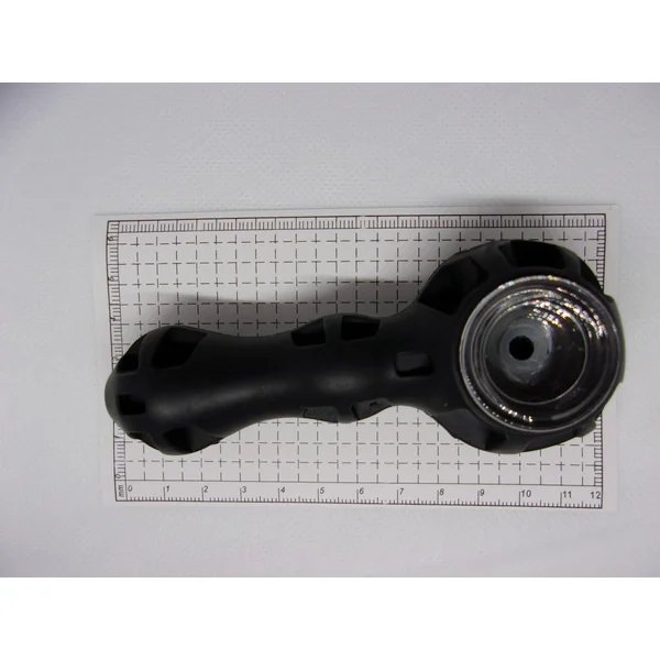 Large Chunky Silicone & Glass Pipe