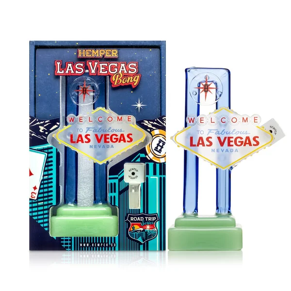 Las Vegas Sign Glass Bong - Image 8