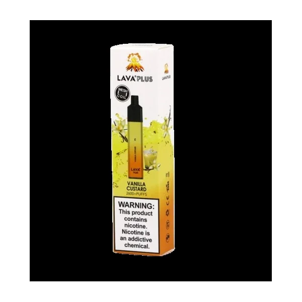 Lava Plus 2600 Puffs Disposable - Vanilla Custard