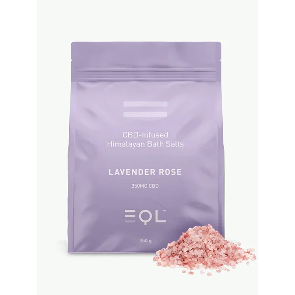 Lavender Rose - 350g CBD-Infused Himalayan Bath Salts