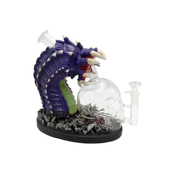 LED Sandworm Water Pipe - 9"