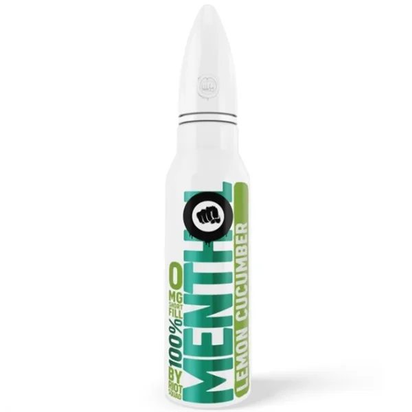 Lemon Cucumber Menthol E Liquid 50ml by Riot Squad