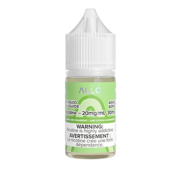 Lemon Lime Cranberry SALT Allo Salt E-Liquid | 30mL - VapeLoft