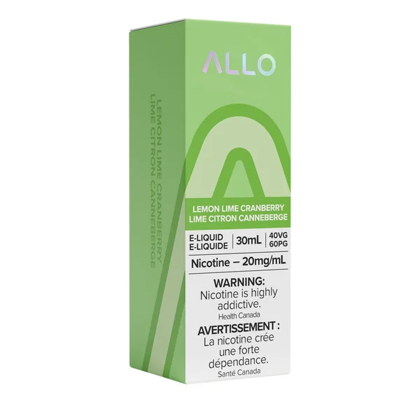 Lemon Lime Cranberry SALT Allo Salt E-Liquid | 30mL - VapeLoft - Image 2