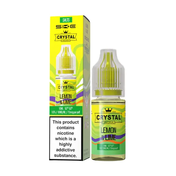 Lemon & Lime Nic Salt E-Liquid - Crystal Original
