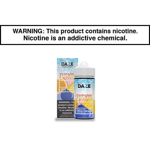 LEMON PASSIONFRUIT BLUEBERRY ICED BY 7 DAZE FUSION 100ML