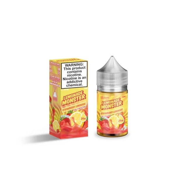 Lemonade Monster Salt E-Liquid - Strawberry Lemonade - 30ml