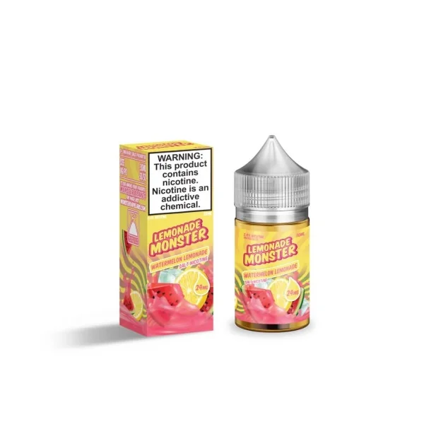 Lemonade Monster Salt E-Liquid - Watermelon Lemonade - 30ml