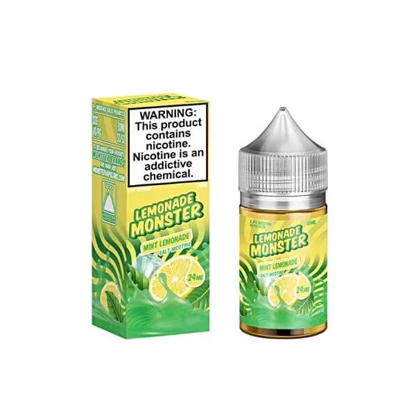 Lemonade Monster Salt Mint Lemonade E-Liquid 30ml