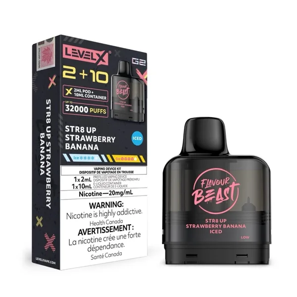 Level X Flavour Beast G2 2+10 Disposable Pod | VapeLoft