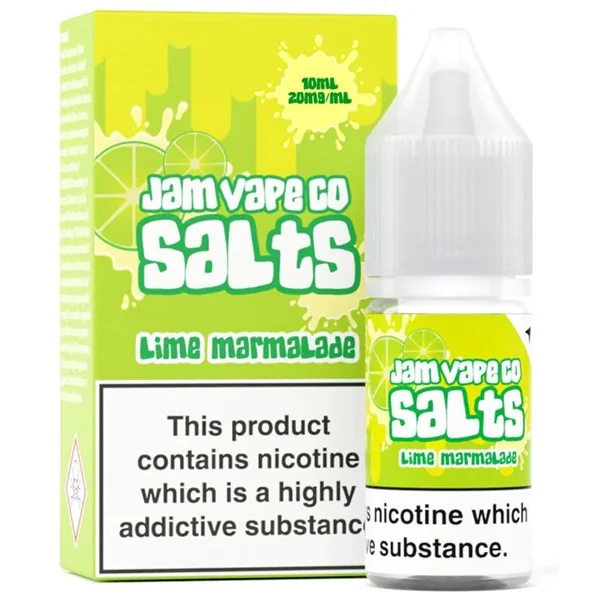 Lime Marmalade Nic Salt E Liquid By Jam Vape Co