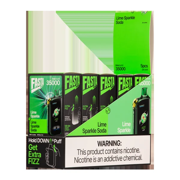 Lime-Sparkle / Lime Sparkle Soda FASTA Burrst 35000 - Image 3