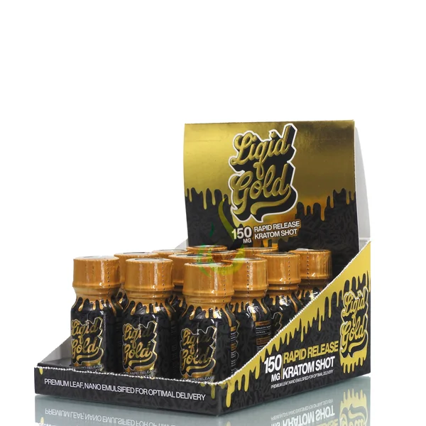 Liquid Gold Rapid Release Kratom Shot Case