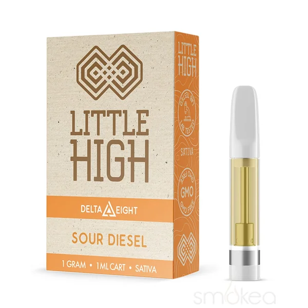 Little High 1g Delta 8 Cartridge - Sour Diesel