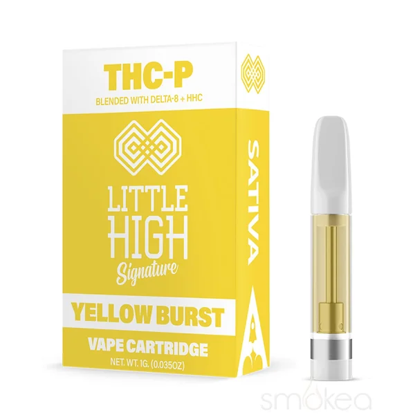 Little High 1g THCP Blend Cartridge - Yellow Burst