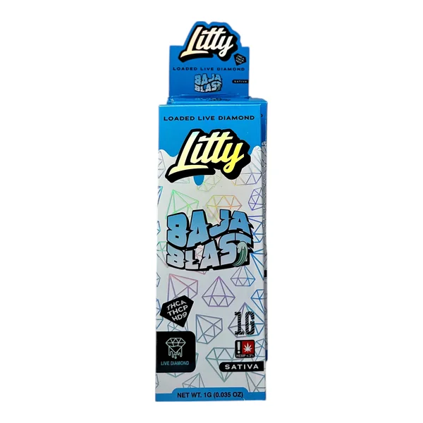 Litty THCA THCP HD9 1G Live Diamond Disposable - Image 2