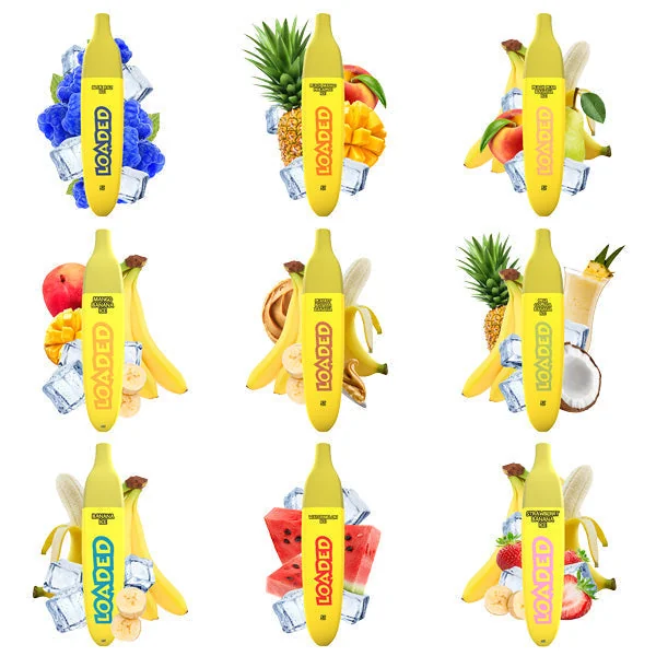 Loaded Banana TFN 2500 Puffs Single Disposable