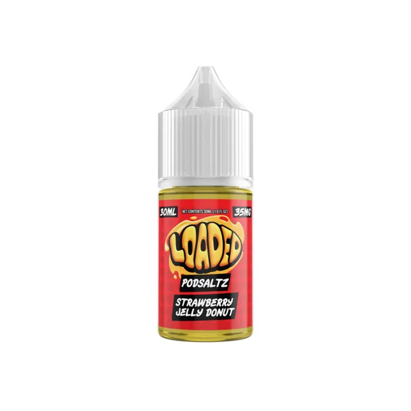 Loaded Strawberry Jelly Donut Salt 30ml E-Juice