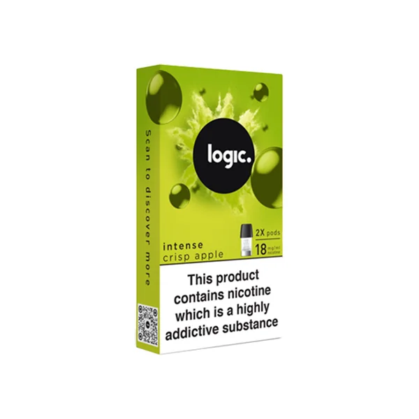 Logic Crisp Apple Vape Pods (2 Pack)