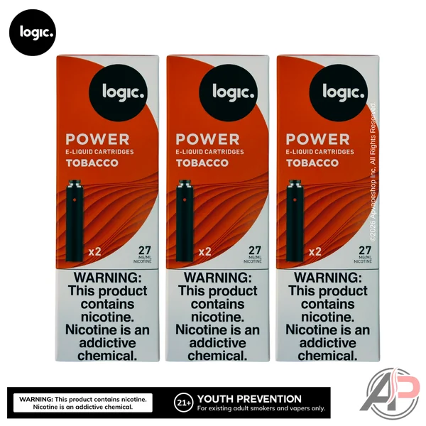 Logic Power Tobacco Cartridges 2 Pack