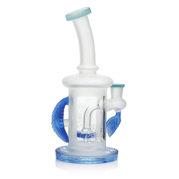 Lookah 9" Small Ground showerhead perc Glass Dab Rig