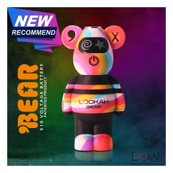 Lookah Bear 500mAh Battery (5ct)-Pink - Image 12