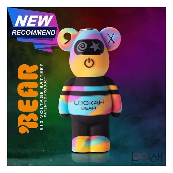 Lookah Bear 500mAh Battery (5ct)-Pink - Image 13