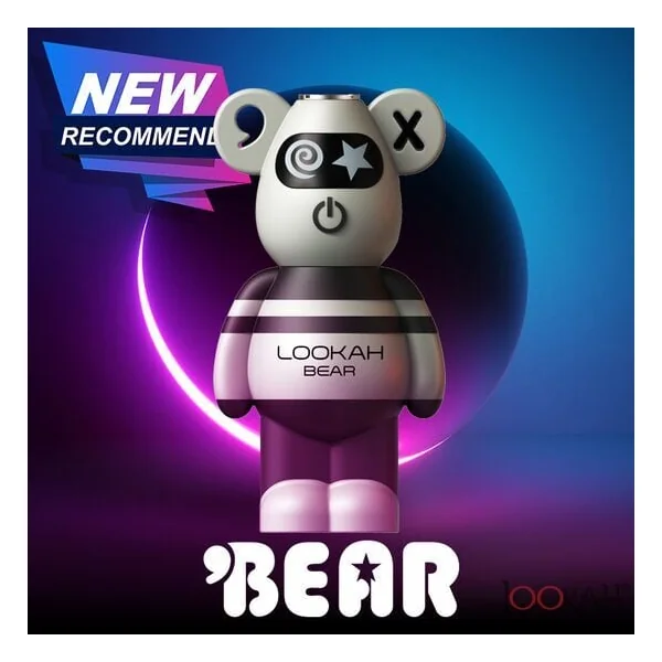 Lookah Bear 500mAh Battery (5ct)-Pink - Image 6
