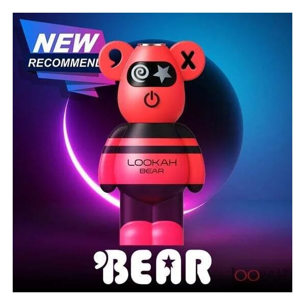 Lookah Bear 500mAh Battery (5ct)-Pink - Image 8