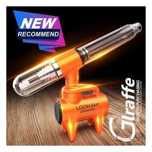 Lookah Giraffe 650mAh Electric Nectar Collector Kit-Orange - Image 2