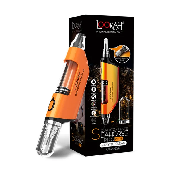 Lookah Seahorse Pro Plus – Electric Nectar Collector Dab Pen with Quartz Tip - Image 11