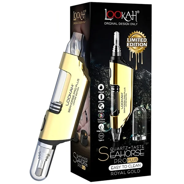 Lookah Seahorse Pro Plus – Electric Nectar Collector Dab Pen with Quartz Tip - Image 15