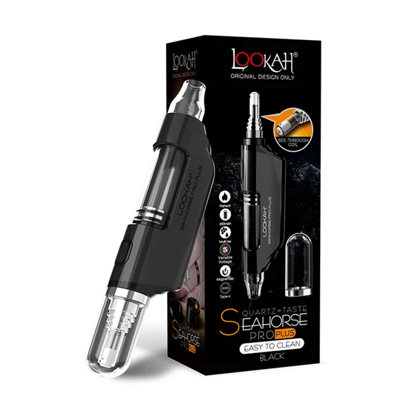 Lookah Seahorse Pro Plus – Electric Nectar Collector Dab Pen with Quartz Tip - Image 7