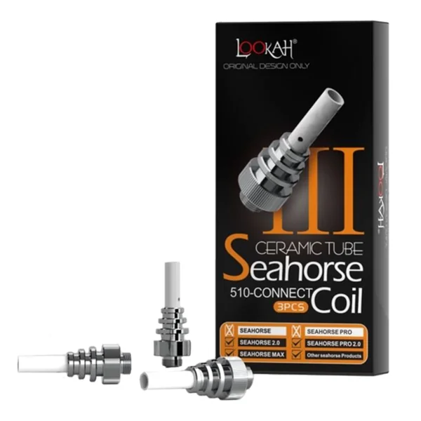 Lookah Seahorse Replacement Coils-Seahorse III (Pack of 3)