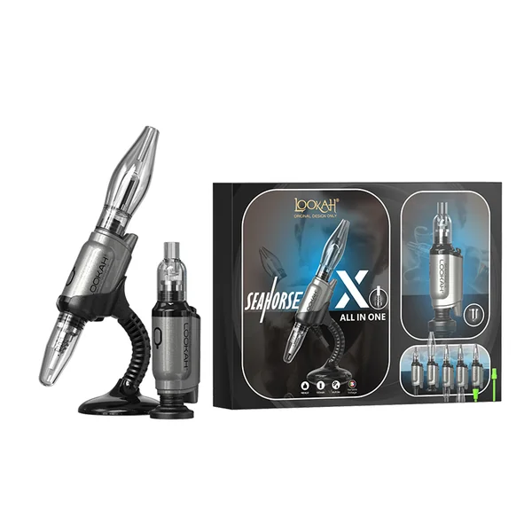 LOOKAH Seahorse X Versatile 3-In-1 Electric Nectar Collector Dab Pen Kit - Image 36
