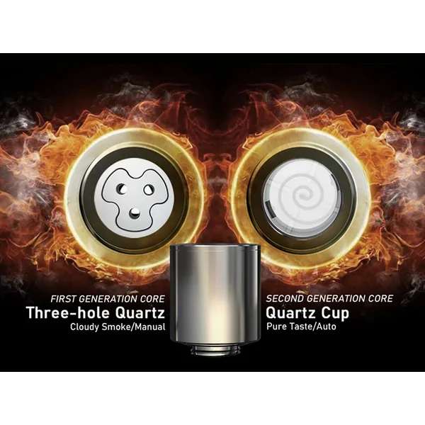 Lookah Unicorn Quartz Coil-Quartz I (Three Hole - Pack of 3) - Image 3