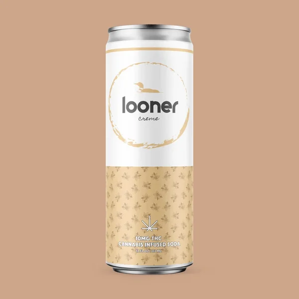 Looner Cream Soda - THC Soda