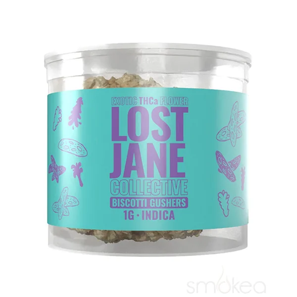 Lost Jane 1g Exotic THCA Flower - Biscotti Gushers