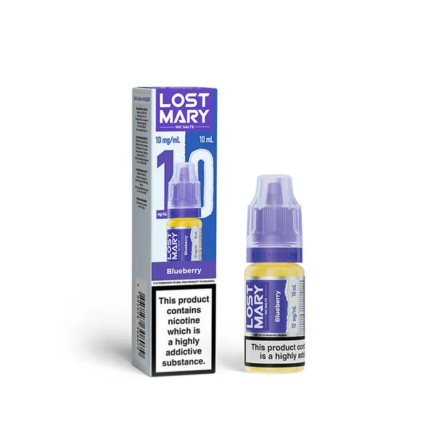 Lost Mary Blueberry 10ml Nic Salts E-Liquid - Image 2