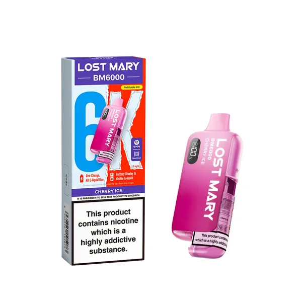Lost Mary BM6000 Prefilled Pod Vape Kit - Image 11