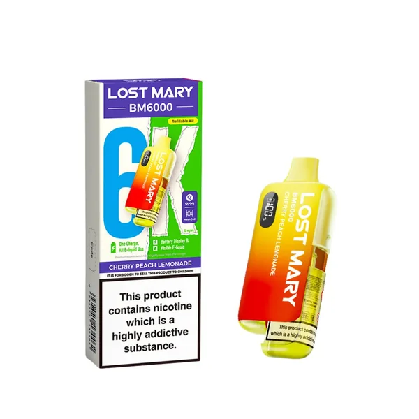 Lost Mary BM6000 Prefilled Pod Vape Kit - Image 13