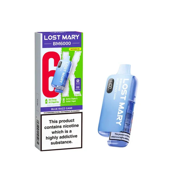 Lost Mary BM6000 Prefilled Pod Vape Kit - Image 8