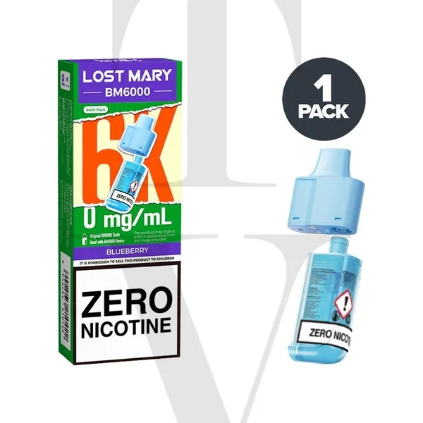 LOST MARY BM6000 ZERO NICOTINE PRE-FILLED PODS - Image 2