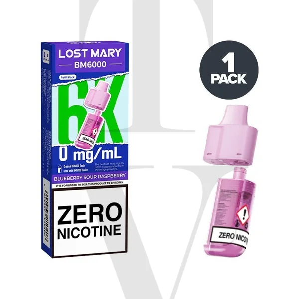 LOST MARY BM6000 ZERO NICOTINE PRE-FILLED PODS - Image 6