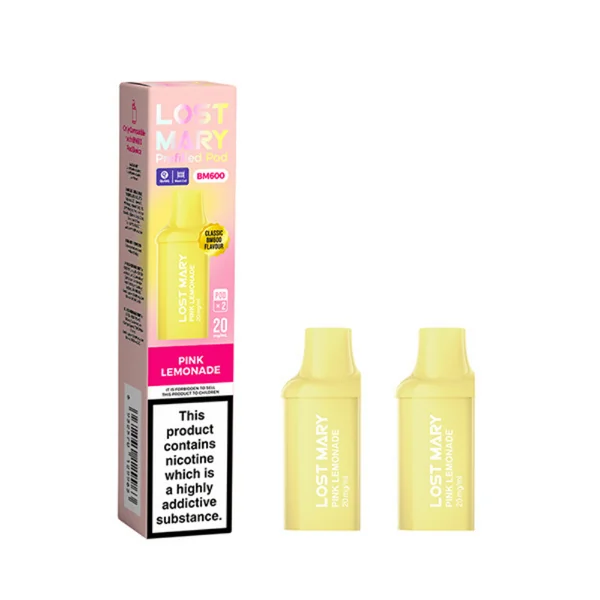 Lost Mary BM600 Prefilled Pods Pink Lemonade