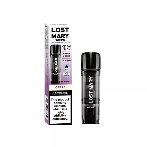 Lost Mary Grape Tappo Pods