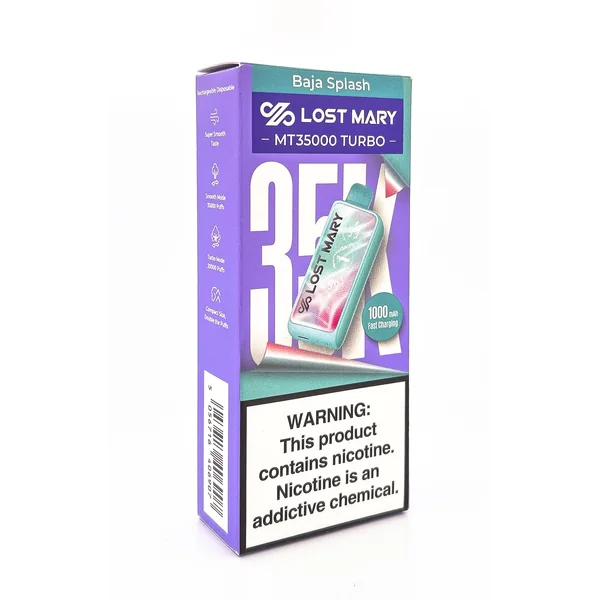 LOST MARY MT35000 DISPOSABLE / BAJA SPLASH / 50MG / 18ML / 35K PUFFS
