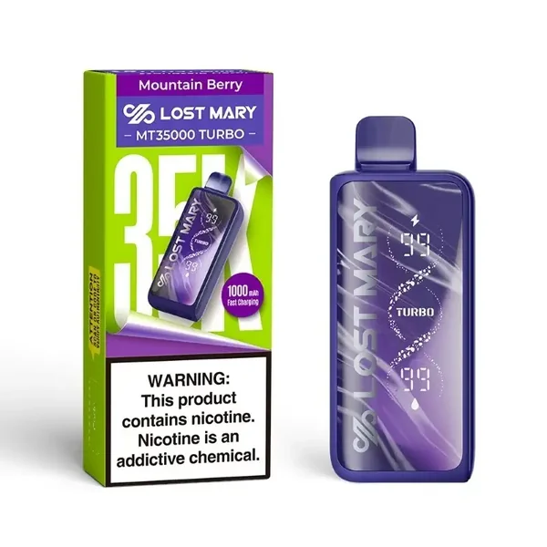 Lost Mary MT35000 Turbo Disposable Vape (5%, 35000 Puffs) - Image 5