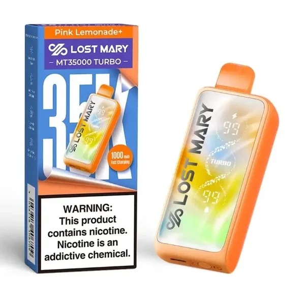 Lost Mary MT35000 Turbo Disposable Vape (5%, 35000 Puffs) - Image 6