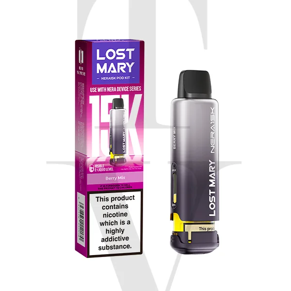 LOST MARY NERA 15K PRE-FILLED PODS 5 X MULTIPACK - Image 3